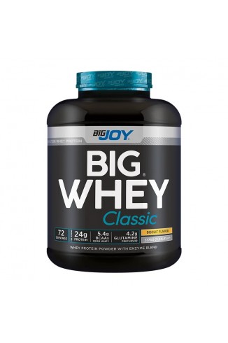 Bigjoy BIGWHEY Whey Protein Classic 2376g 72 Servis Bisküvi